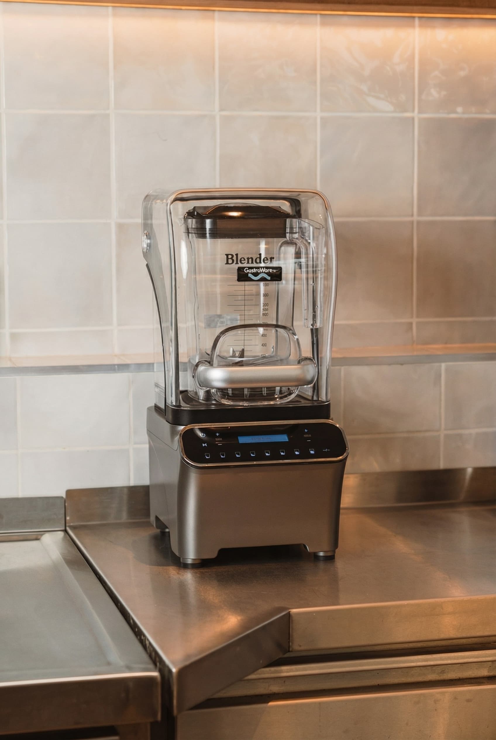 Licuadora GX22 en uso