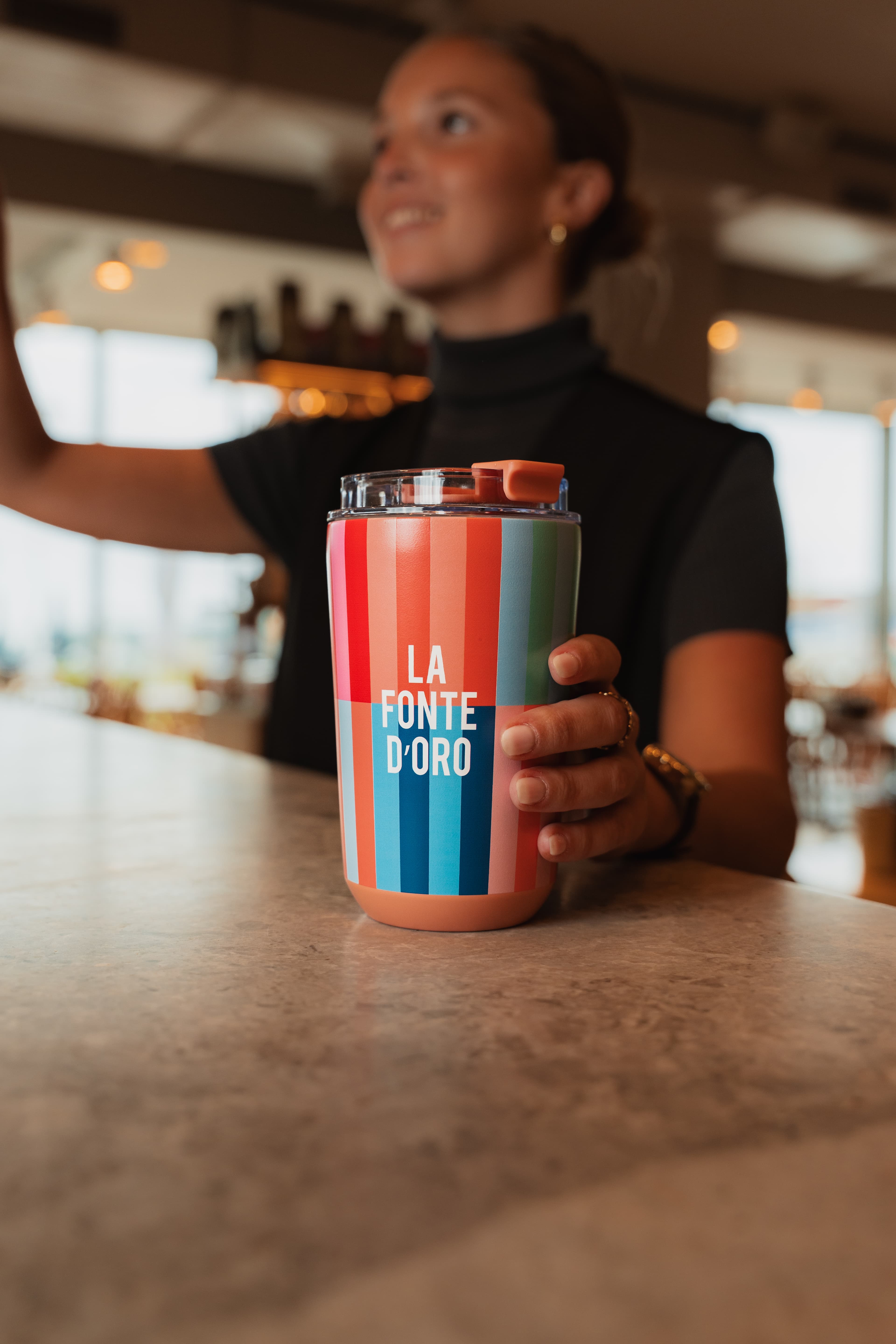 Vaso de acero inoxidable 380 ml personalizado