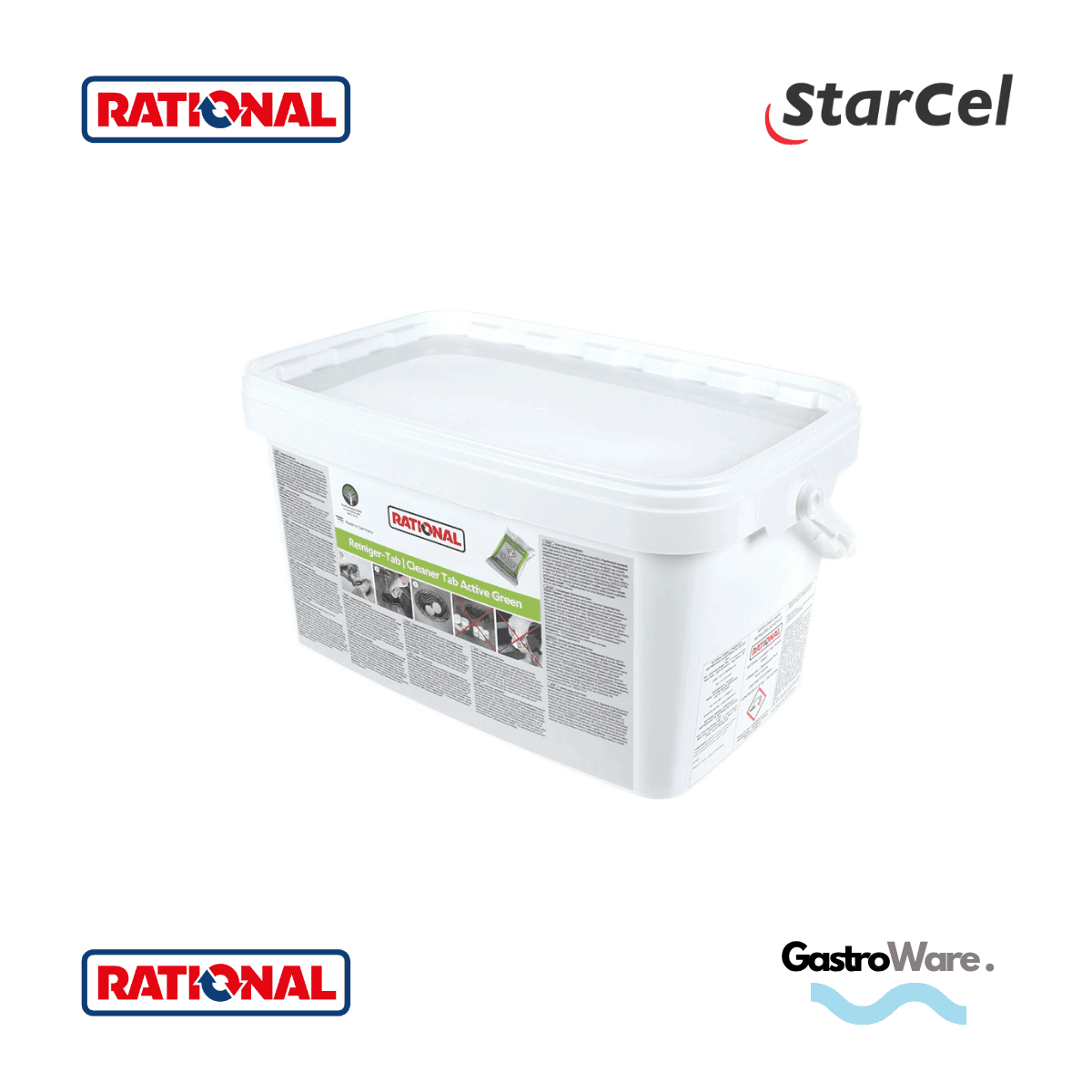 Pastillas de limpieza Active Green Rational (verdes)